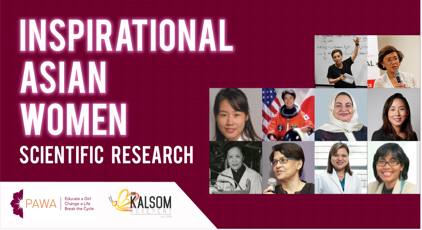 Inspirational Asian Women Scientific Research